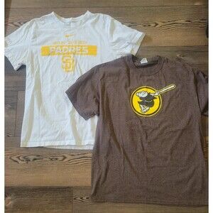 Mens Large San Diego Padre Shirts